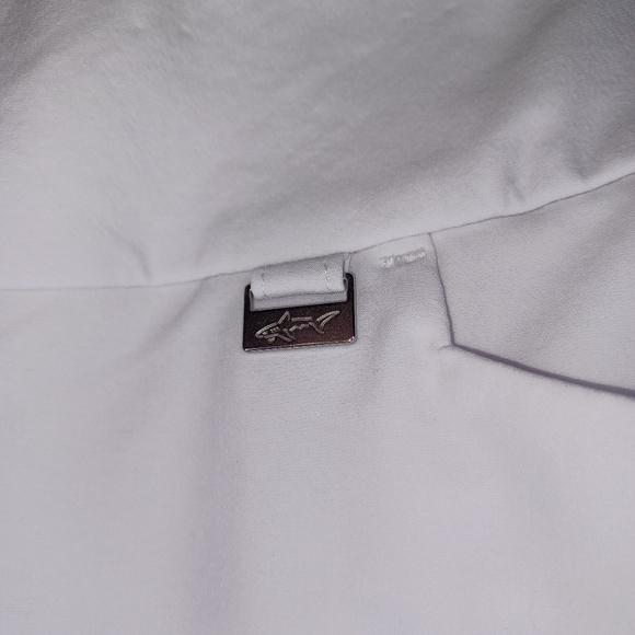 Greg Norman white golf skort with pockets - Picture 2 of 10